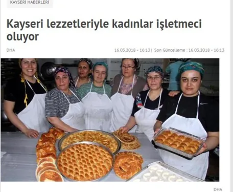 DHA haberinde Ufuk Baklava ekibi